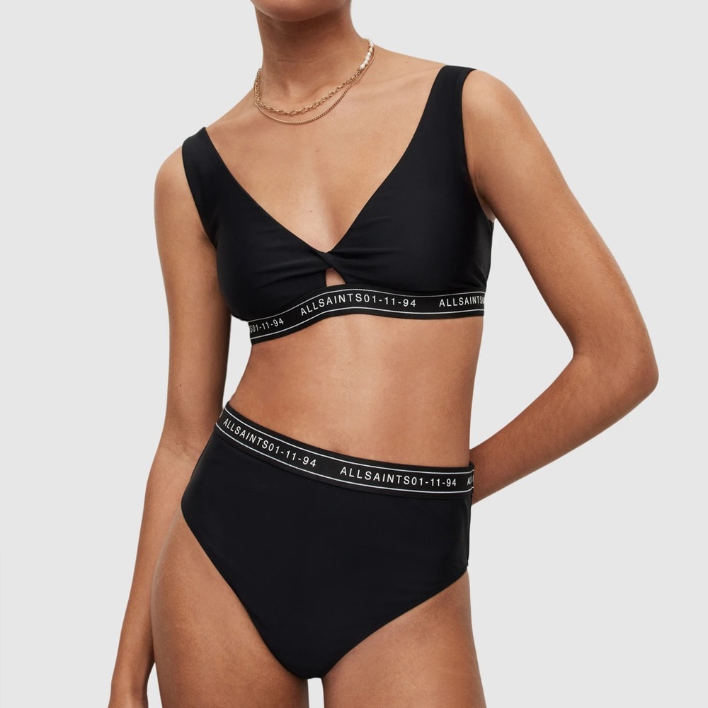 Allsaints liza bikini top and bottom